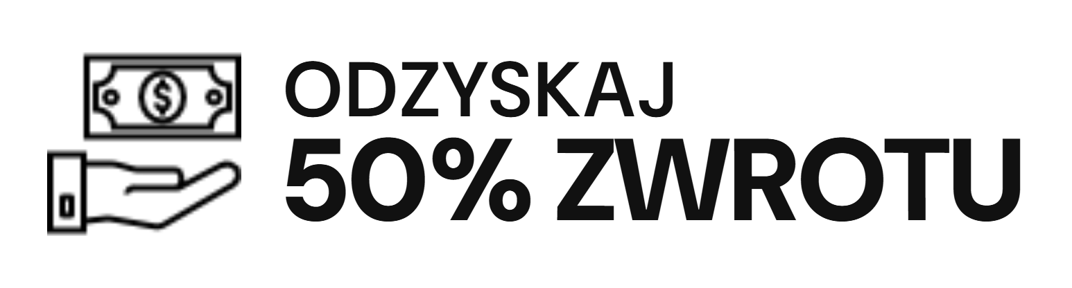 Odzyskaj 50%
